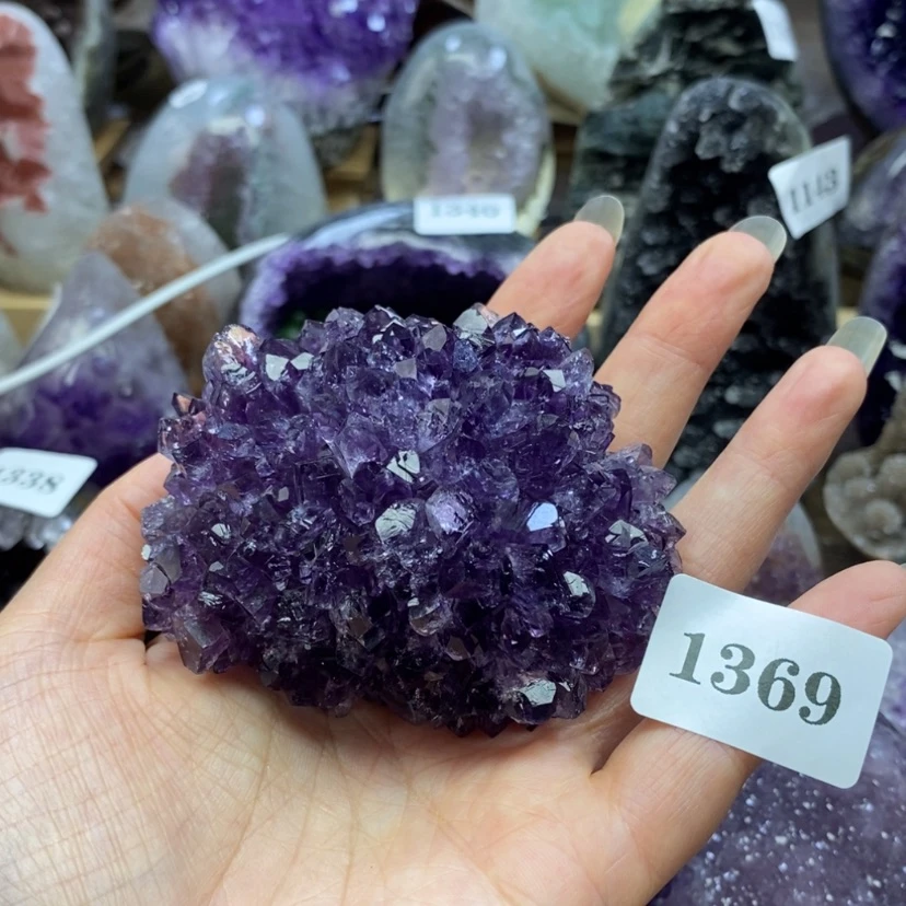 【闪购商品】未镶嵌大型摆件（非配饰）紫晶
