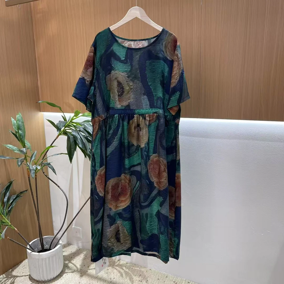 11844新款夏季名族风减龄显瘦气质连衣裙QZ