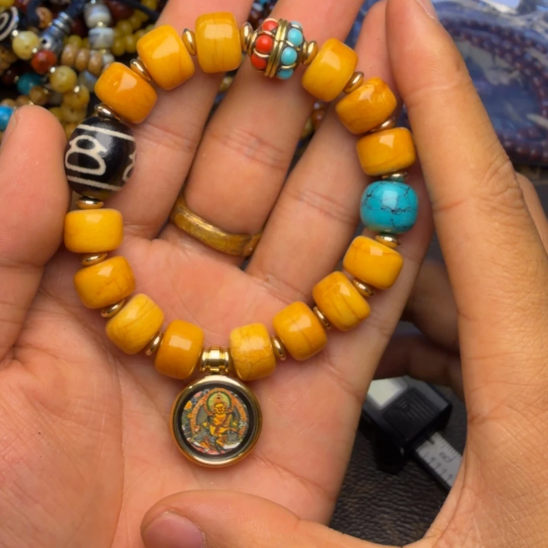 牛骨手串/手链觉仁布