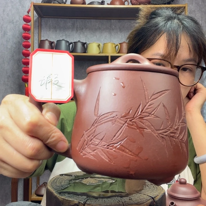 茶杯紫砂原矿紫砂杯