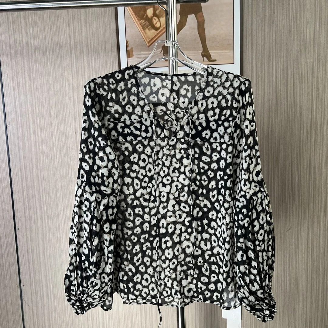 1320撤柜LD时尚长袖设计款百搭气质上衣