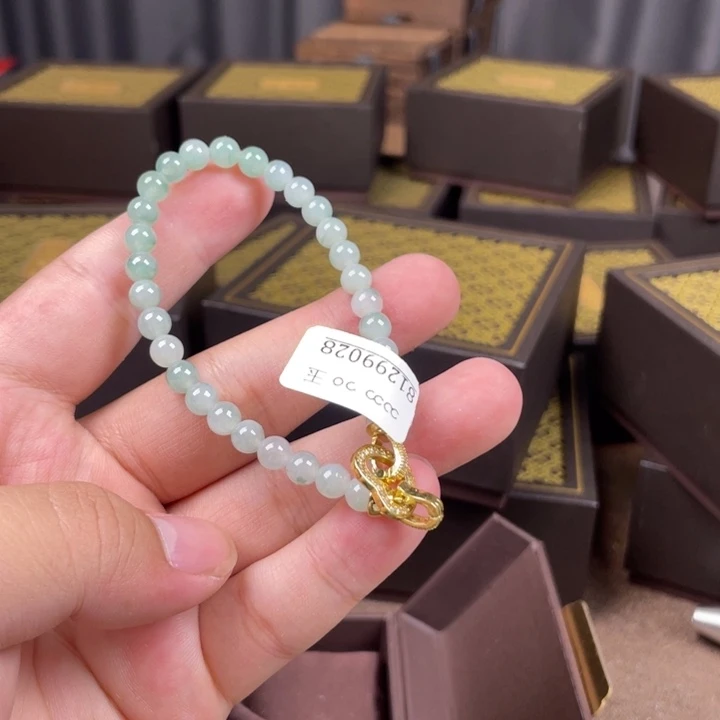 翡翠未镶嵌手链手串