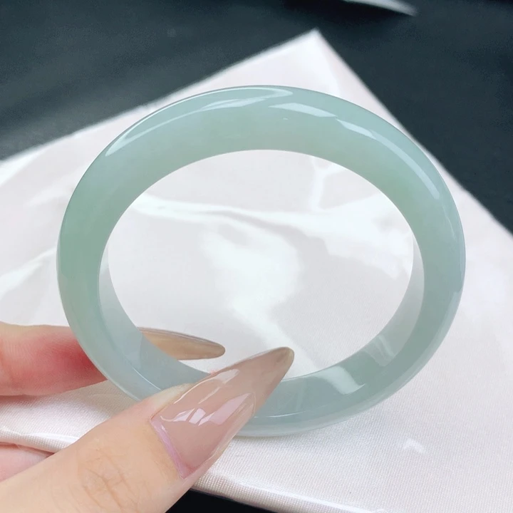 未镶嵌手镯翡翠55-56圈口