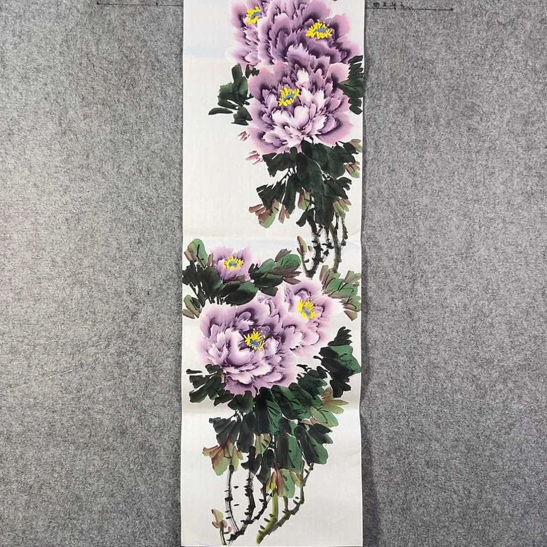 国画432 牡丹之歌传情传人心