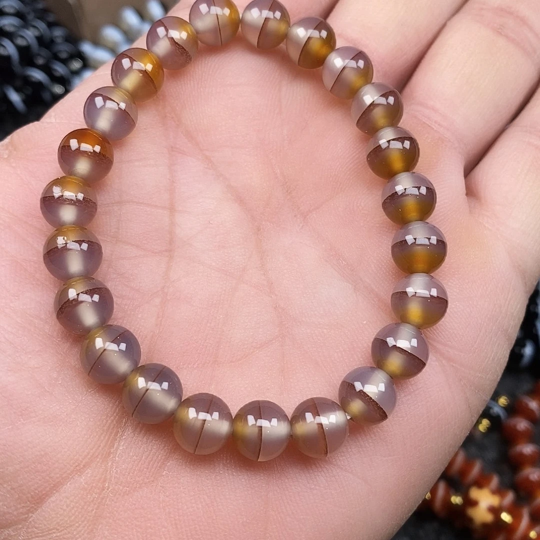 玛瑙/玉髓未镶嵌手链