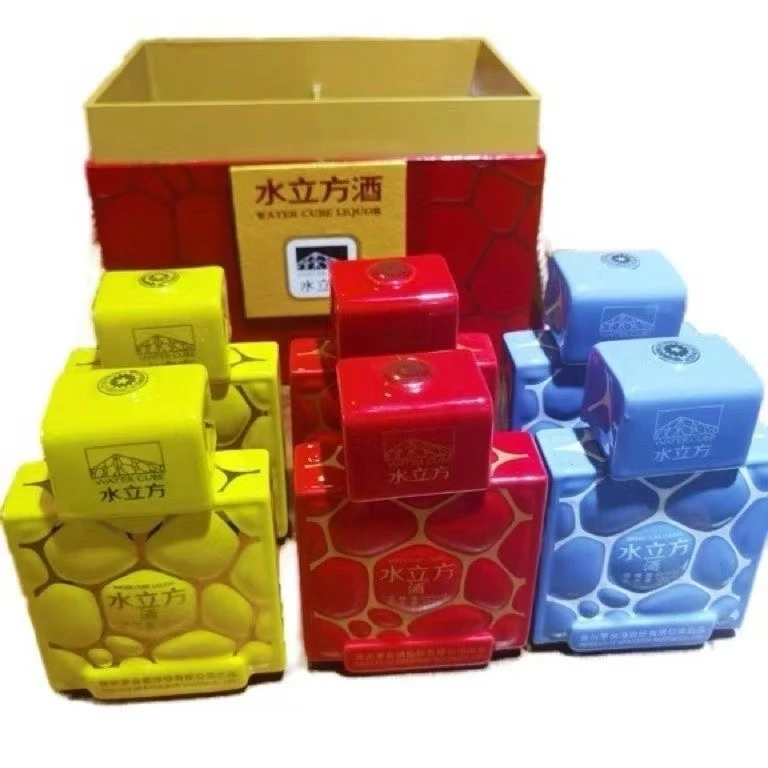 MOUTAI/茅台【2012】水立方酒 （颜色随机）小酒100ml单瓶装53度100ml