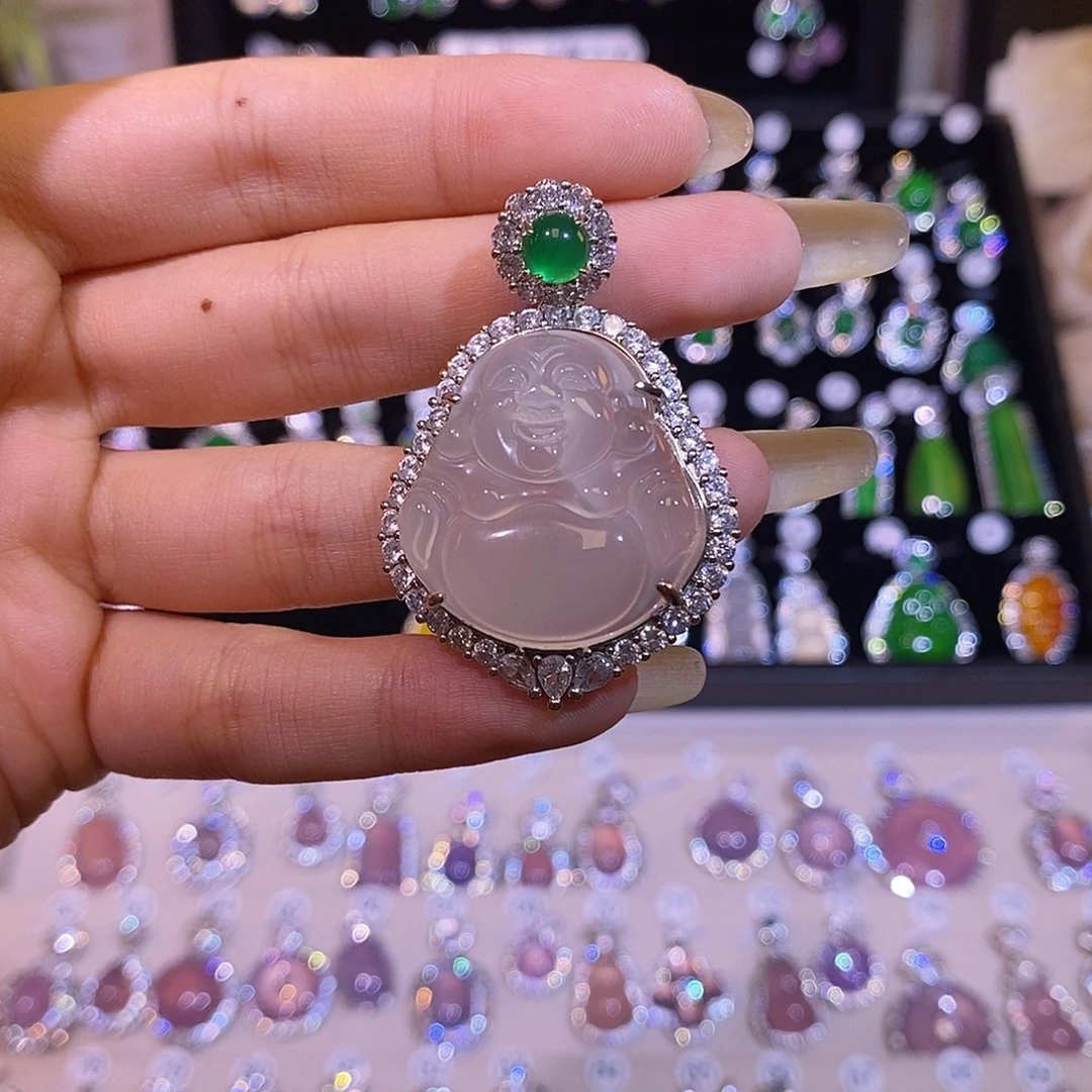 玛瑙/玉髓颈饰合金