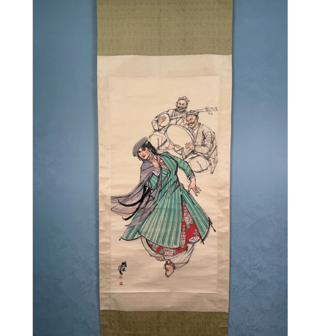 S-1402 史国良 人物 136*68cm 约8平尺