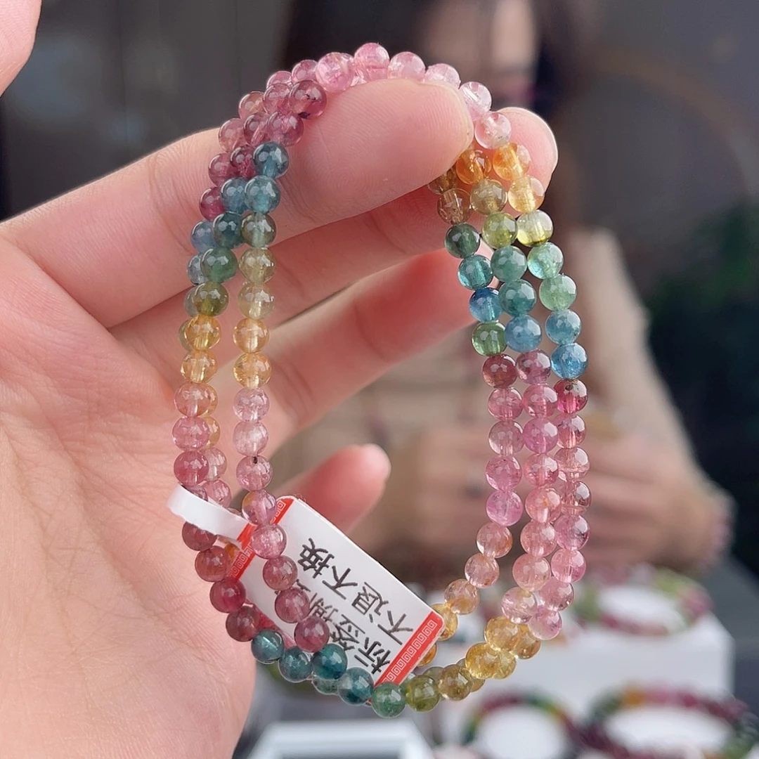 碧玺碧玺 4mm未镶嵌