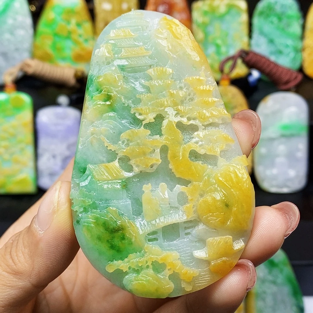 未镶嵌定制翡翠翡翠A货一物一证