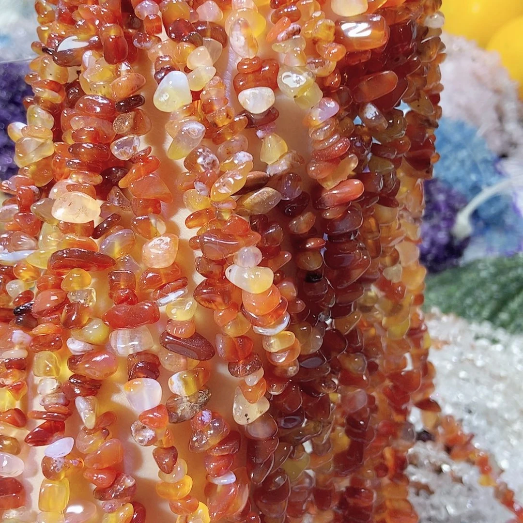 未镶嵌珠宝半成品水晶红玛