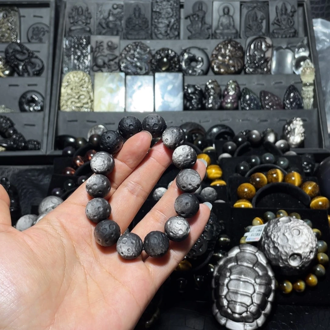 k***Z黑曜岩未镶嵌珠宝奇石