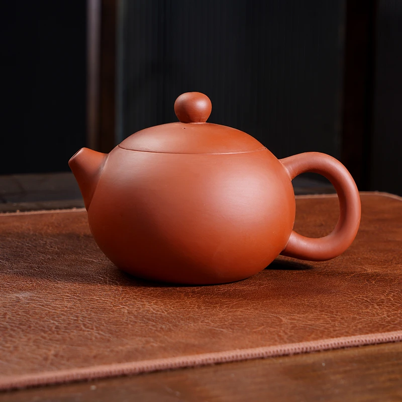 【展宏茶具】紫砂朱泥大红袍西施壶单壶