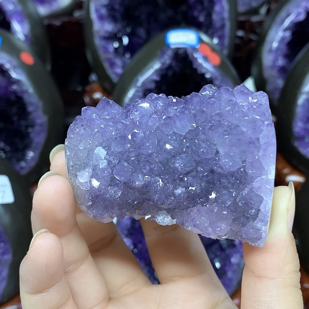 未镶嵌紫晶大型摆件（非配饰）莹
