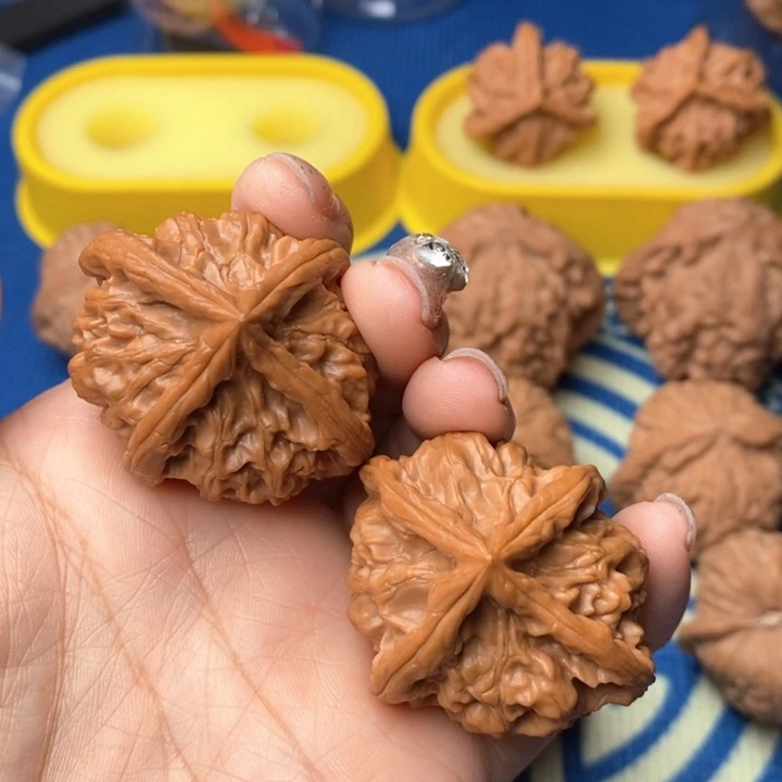 桃核吊坠玉玺四棱4.3×3.8