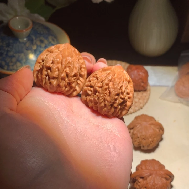 核桃把件38龙门涧文玩核桃