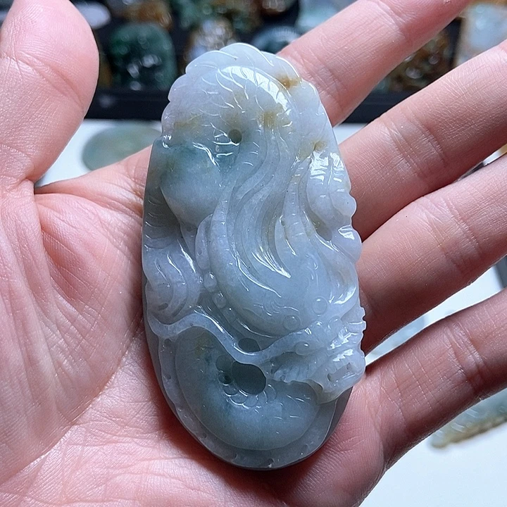 翡翠未镶嵌颈饰翡翠a货