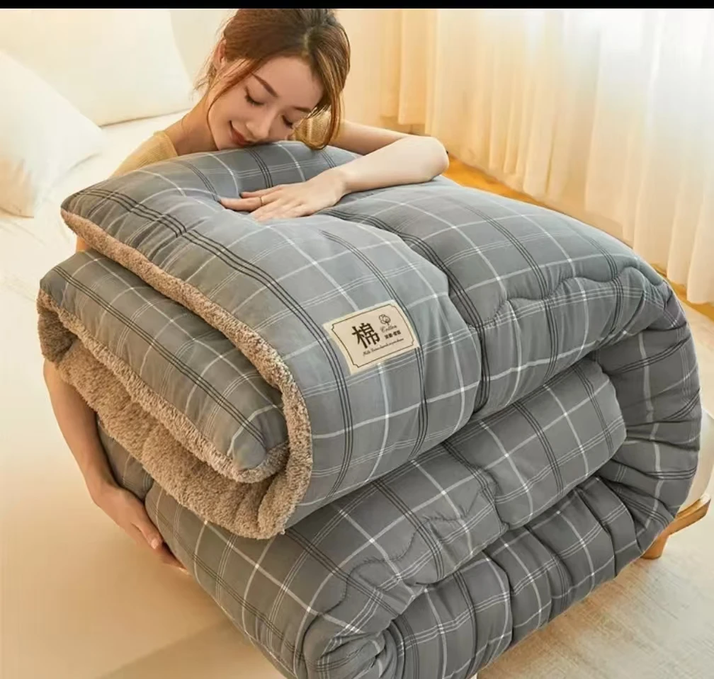 羊羔绒被子秋冬款色颜色随机180*220