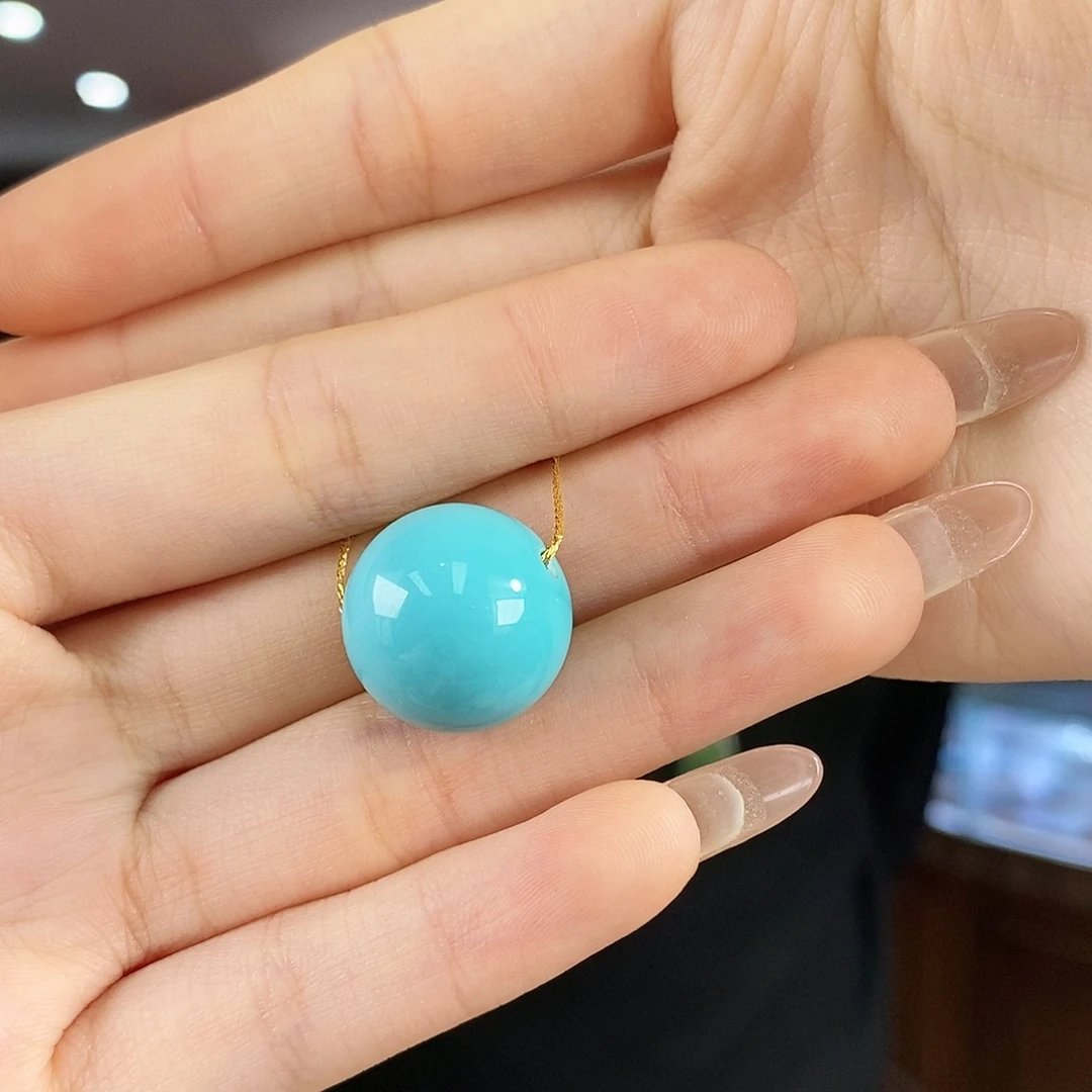 蓝***日绿松石未镶嵌珠宝奇石