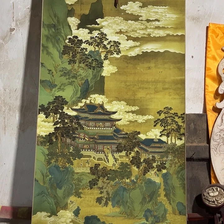 手工艺品琉璃闪购商品老房子的