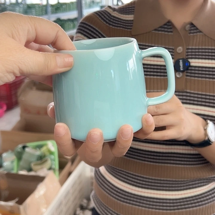 龙泉云间青瓷小米茶器