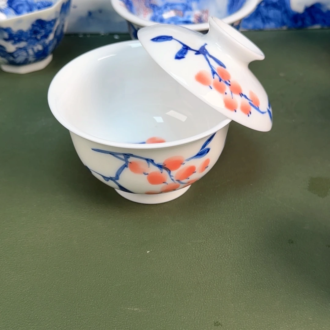 景德镇纯手绘茶具圆圆269