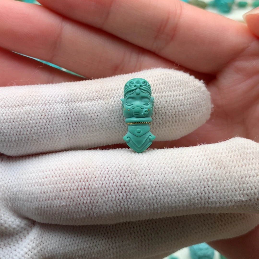 绿松石未镶嵌配饰