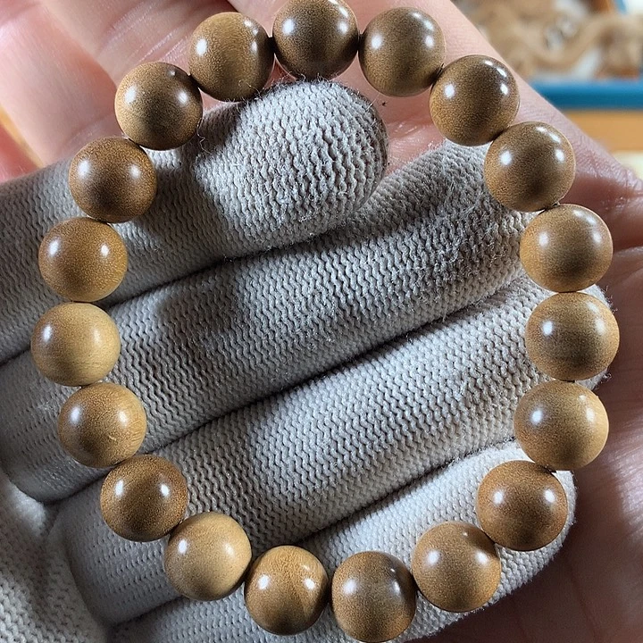 檀香木手串/手链横纹黑肉1.0奶香花香精品福利