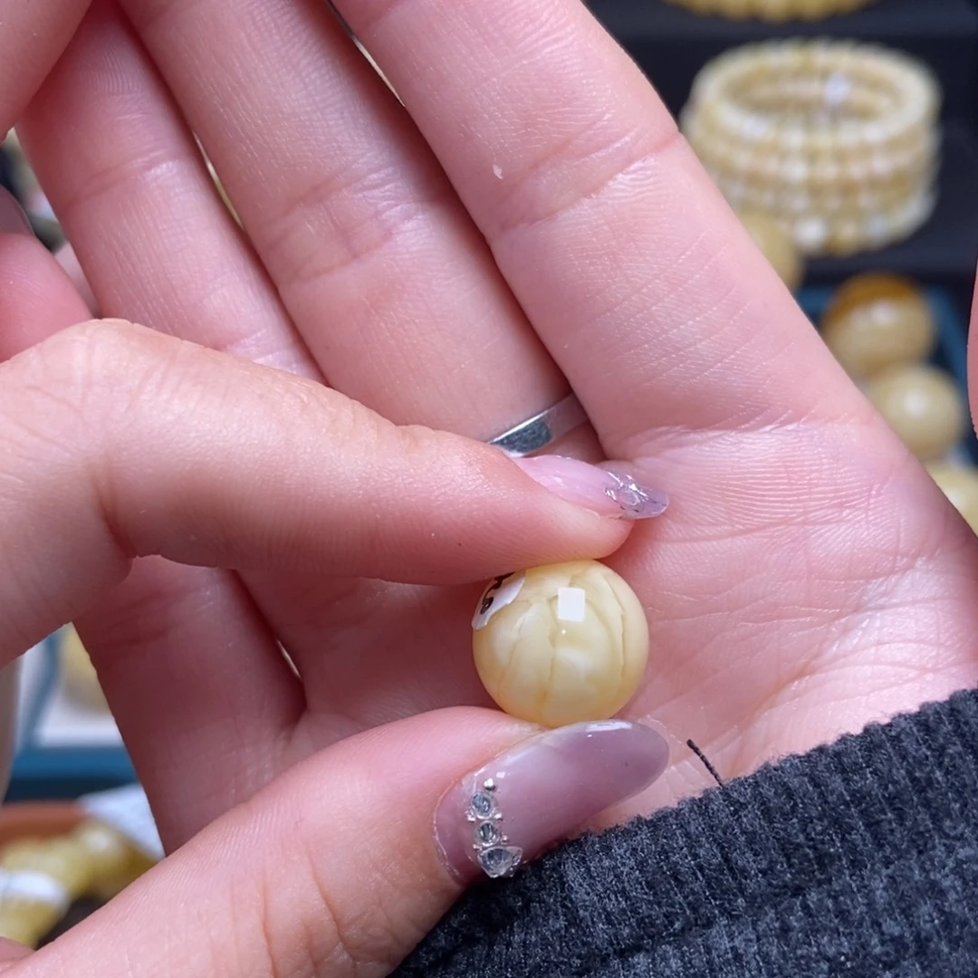 蜜蜡未镶嵌珠宝奇石13.2mm