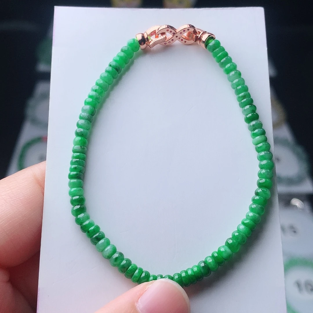 翡翠未镶嵌手链翡翠