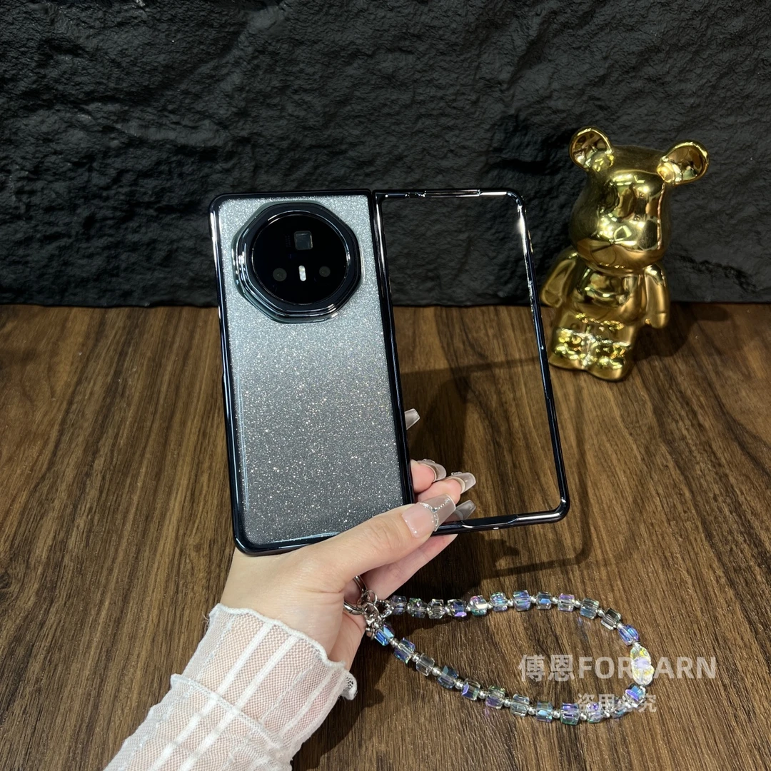 适用于荣耀magicv3手机壳v3折叠屏挂绳保护套女生honor网红款创意