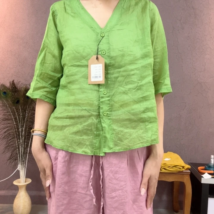 20不退不换苎麻百搭