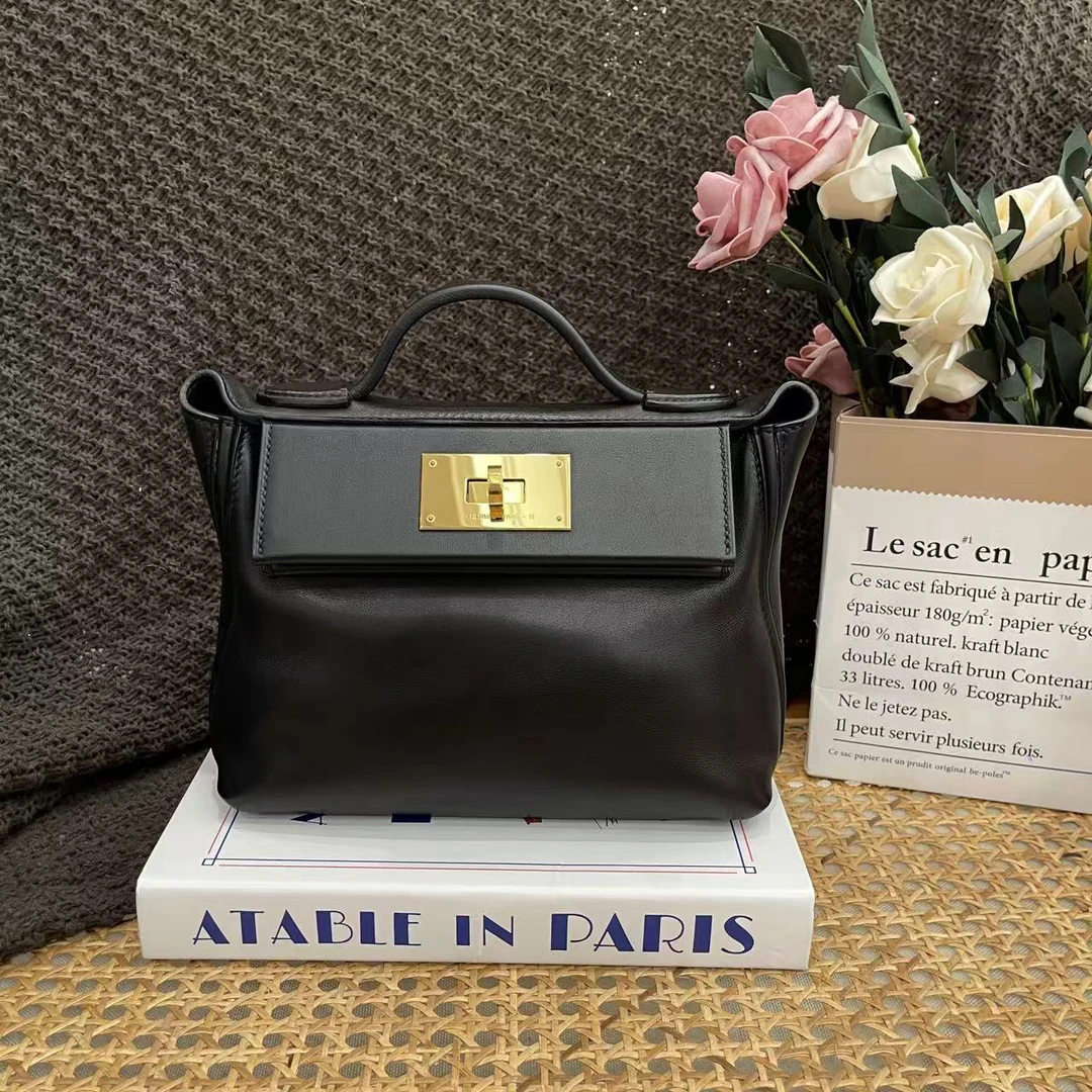 99新 Hermes/爱马仕 2424 mini B volupto 黑色0923m4