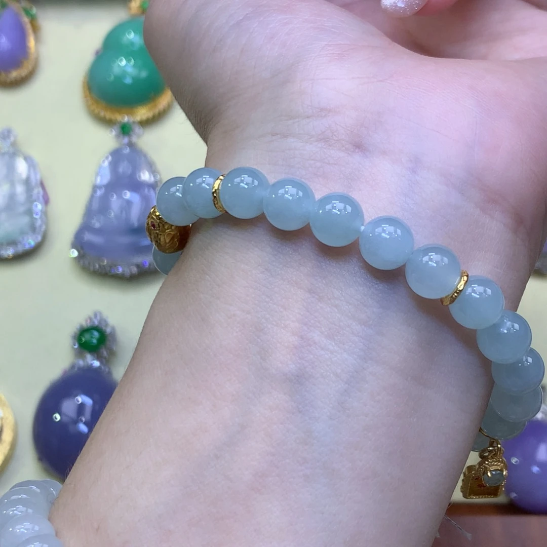 翡翠未镶嵌颈饰天然A货