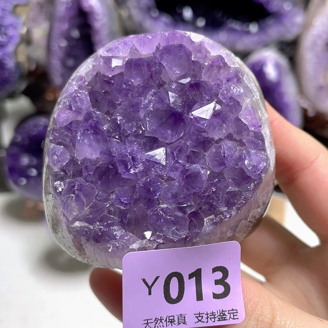 珠宝半成品未镶嵌紫晶