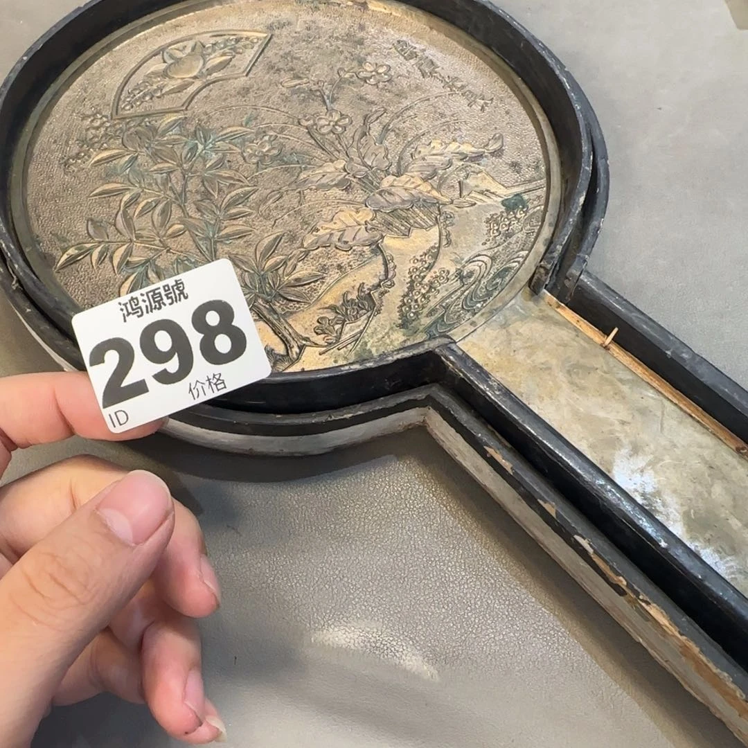小***虎铜中古美术装饰工艺品