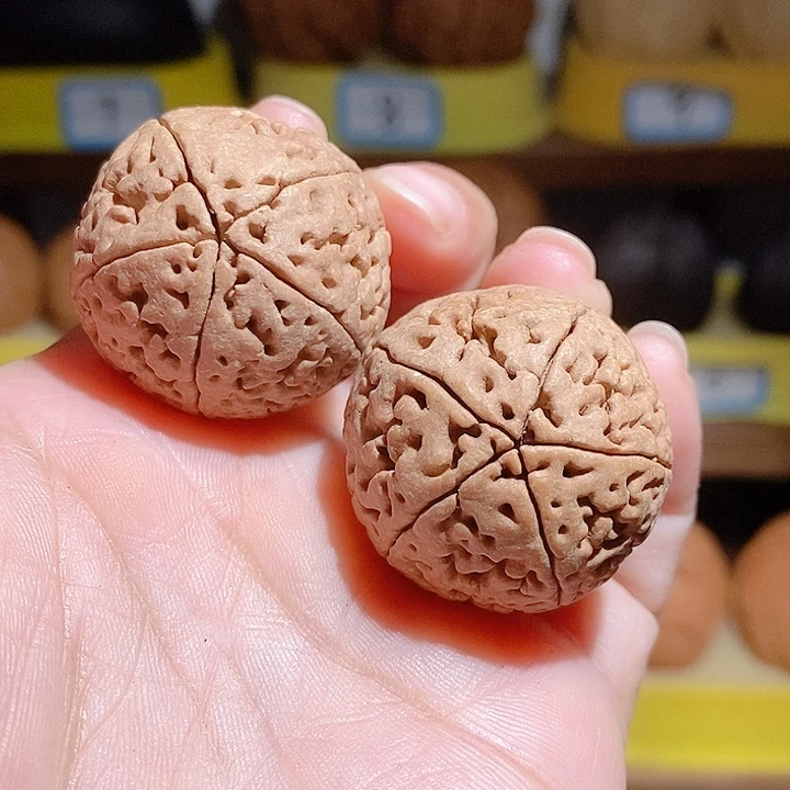 野生五瓣大金刚手把件32