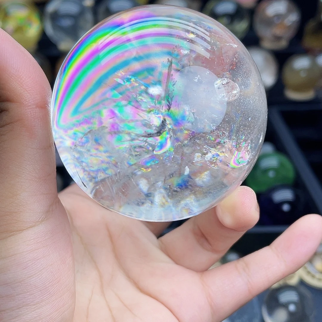 未镶嵌珠宝半成品水晶6cm