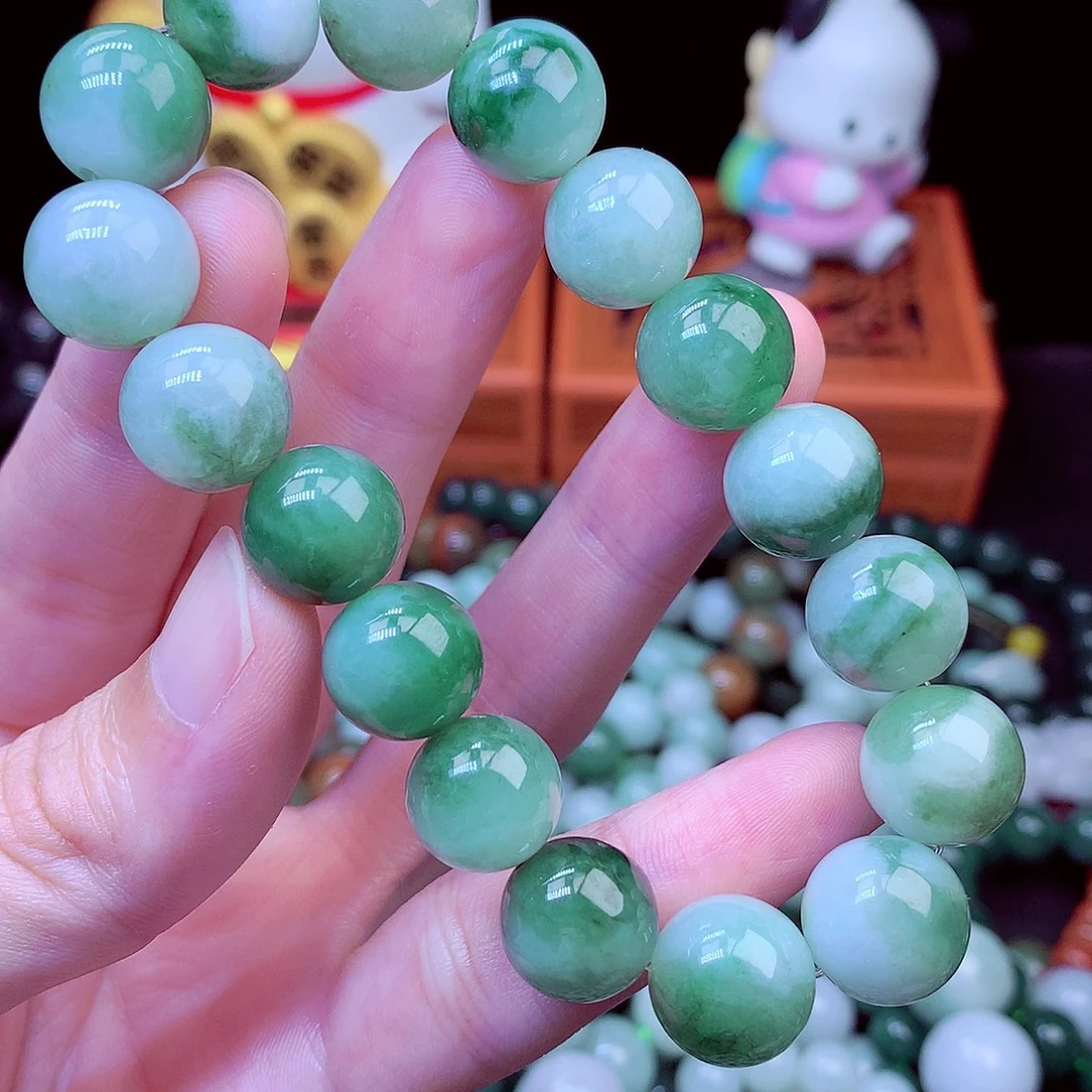 翡翠未镶嵌毛衣链