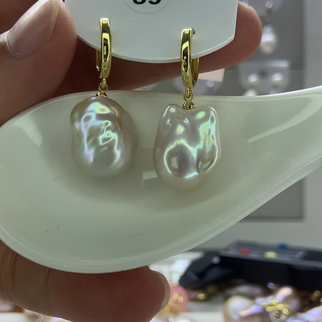 恋***由淡水珍珠颈饰银S925镶嵌3 9