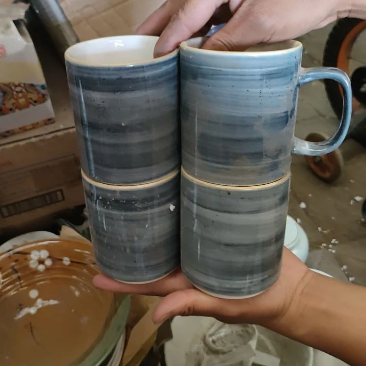 陶瓷好大厨杯子四支微瑕疵品