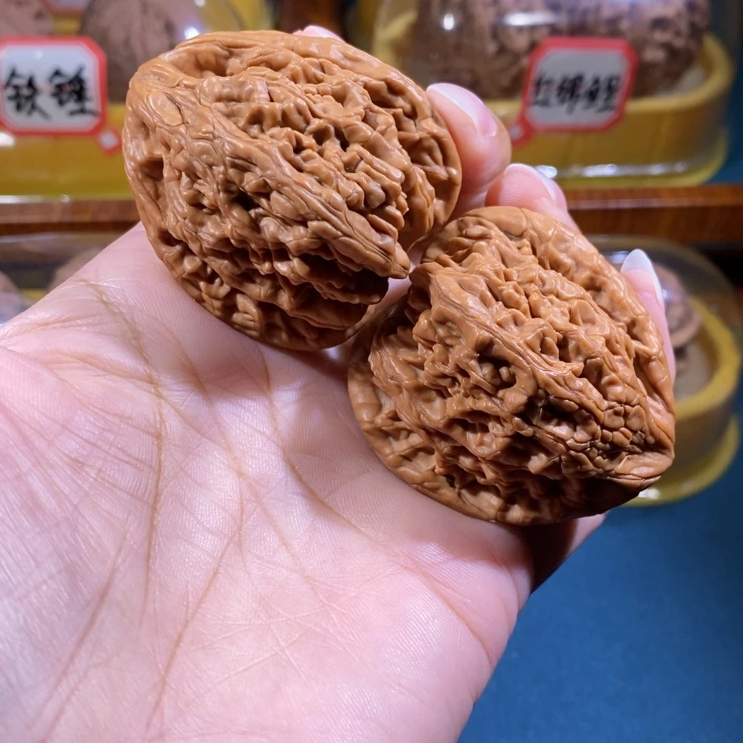 吊坠文玩核桃虎头王