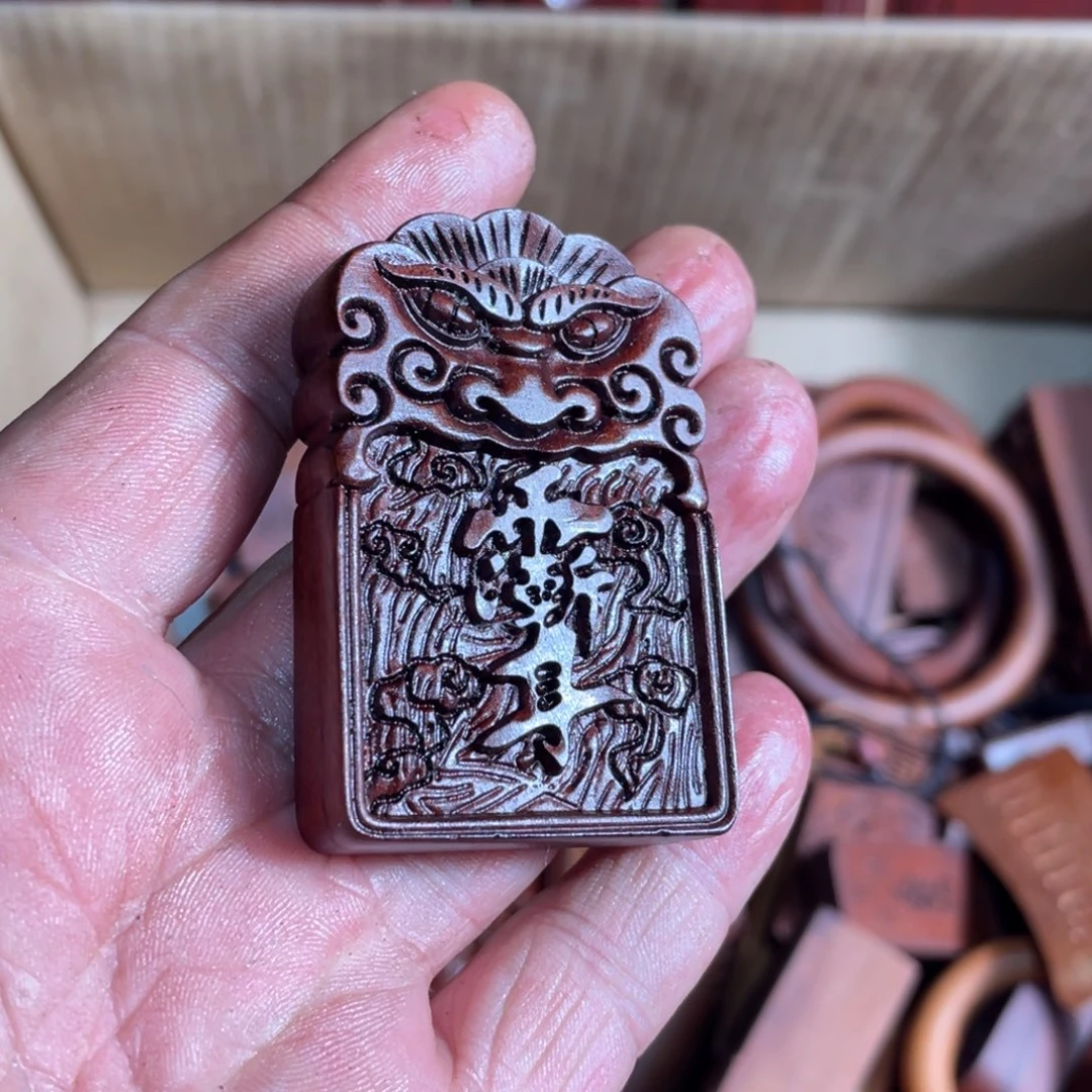 枣木雷击枣木雕刻紫薇