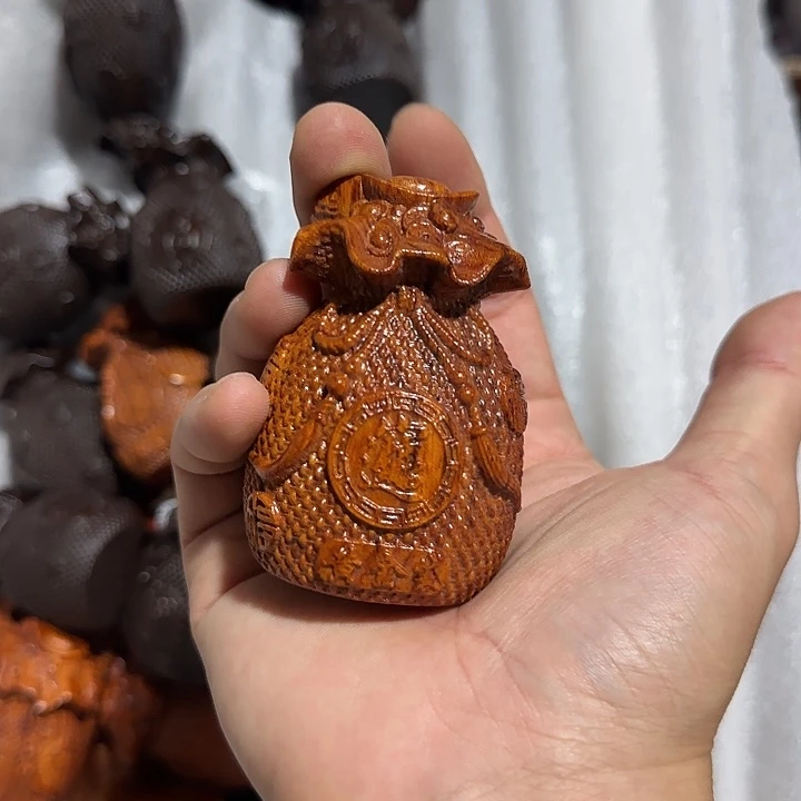 木花梨木8钱袋一个