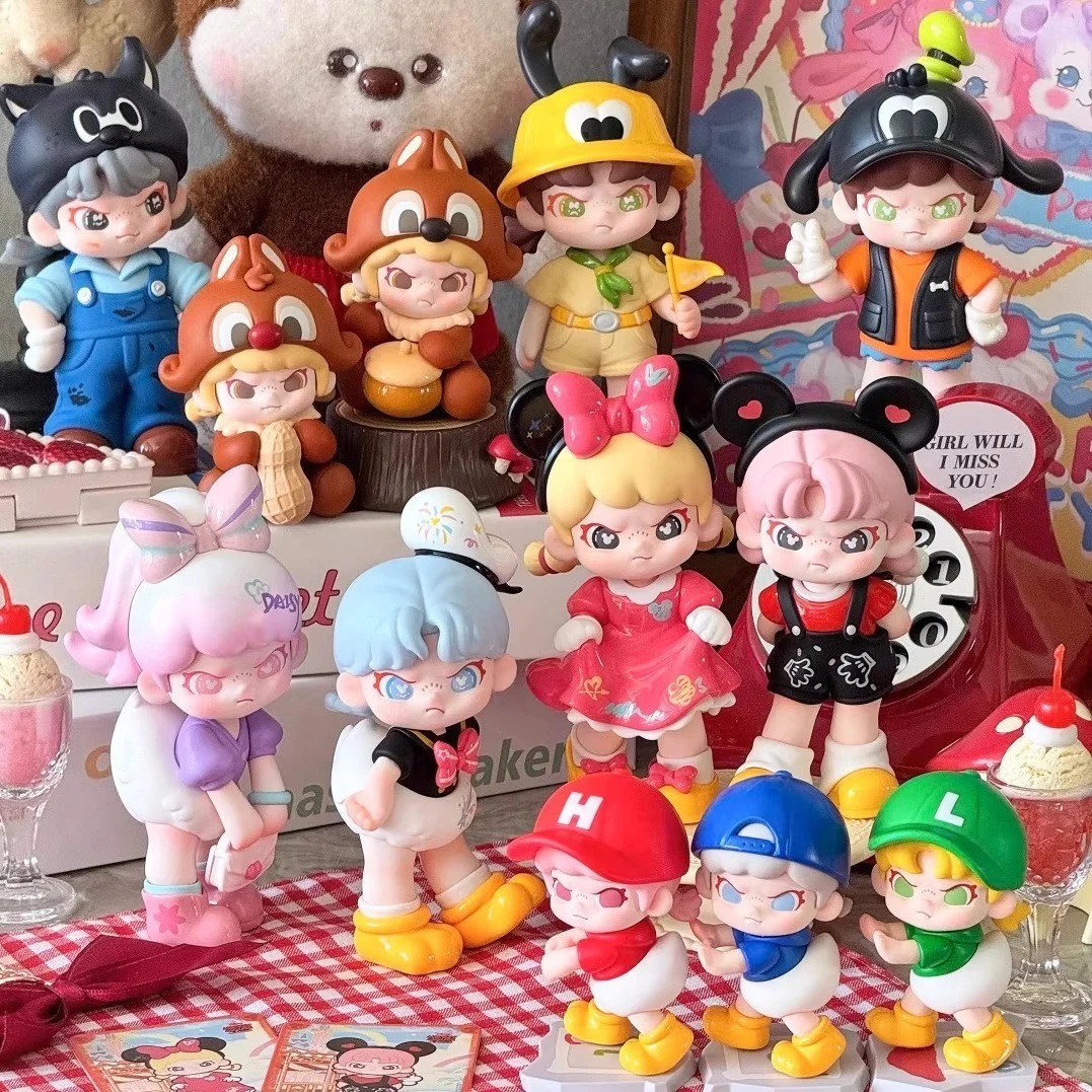 【直播拆盒】TOPTOY联名款DORA米奇趣想时光系列潮玩盲盒手办摆件