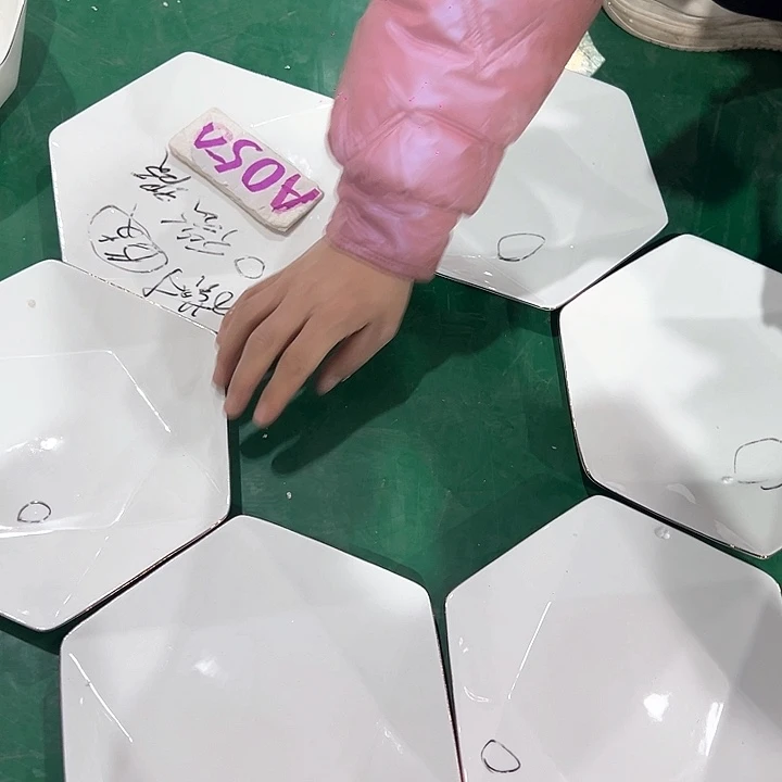 新骨瓷8英寸6只装微瑕