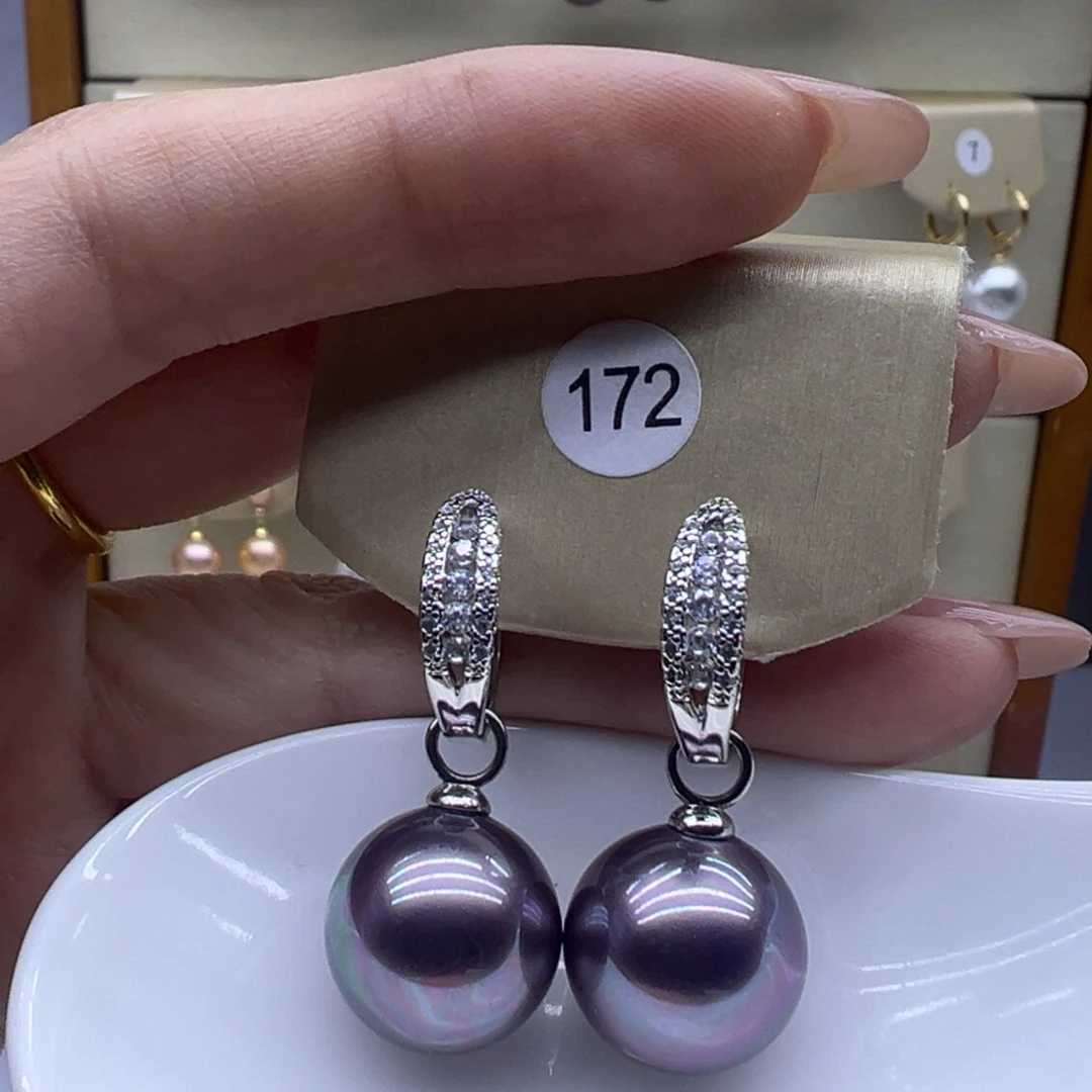 未镶嵌耳饰淡水珍珠