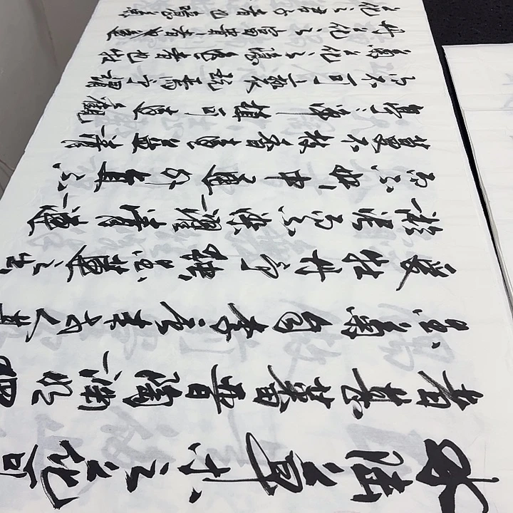 书法老师精品行书平尺