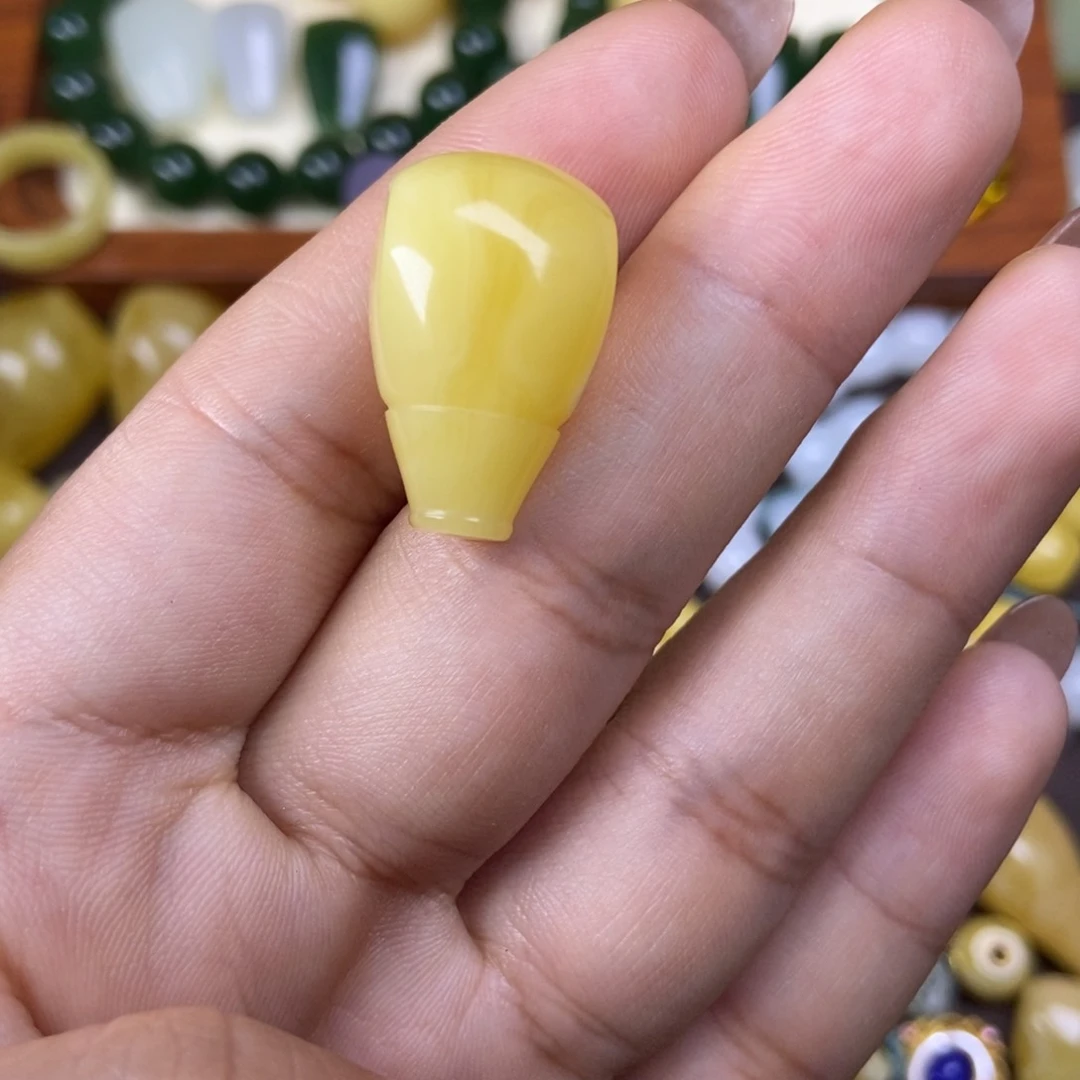 未镶嵌琥珀手链D**y卡，14