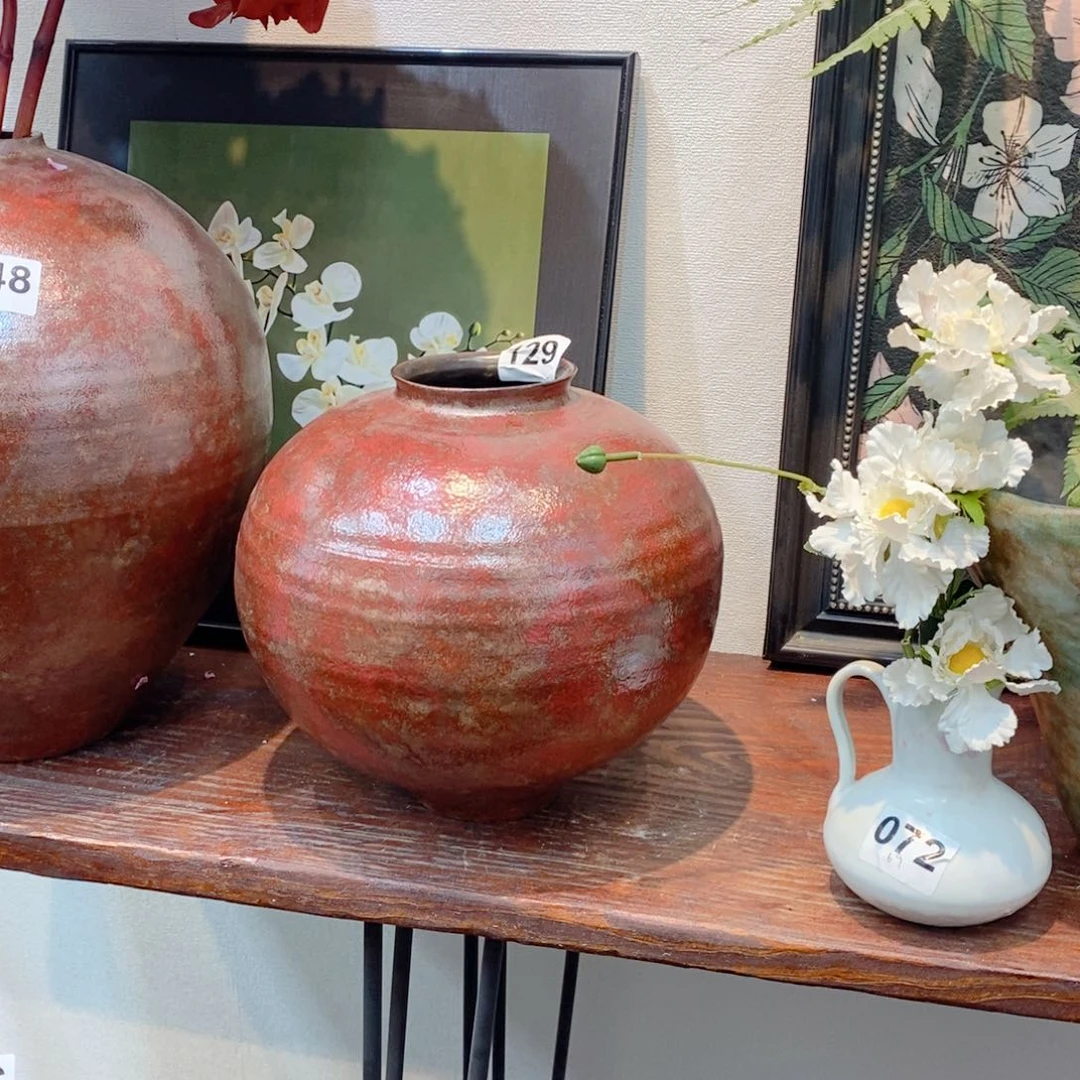 瓶景德镇手工花器 包破损不包售后